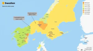 Jämför elpriser 2026: så mycket varierar kostnaden mellan SE1 och SE4 — illustrativ bild